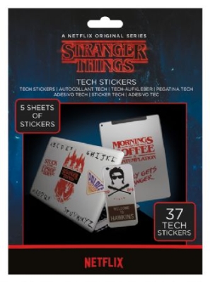 Stranger Things - Tech Sticker Pack in the group OTHER / MK Test 1 at Bengans Skivbutik AB (3779081)