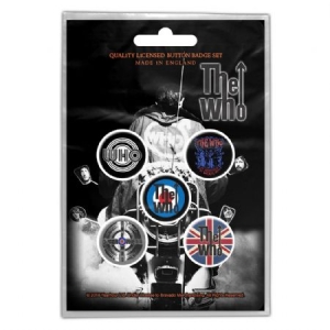 Who - Button Badge Pack: Quadrophenia in the group OTHER / Merch CDON 2306 at Bengans Skivbutik AB (3779666)