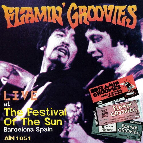 The Flamin' Groovies - Live At Thefestival Of The Sun in the group CD / Rock at Bengans Skivbutik AB (3783138)