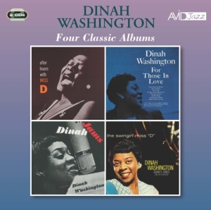 Washington Dinah - Four Classic Albums in the group CD / Jazz at Bengans Skivbutik AB (3783798)