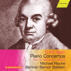 Bach Carl Philipp Emanuel - Piano Concertos Wq.11, Wq 43/4 & Wq in the group Externt_Lager /  at Bengans Skivbutik AB (3788247)