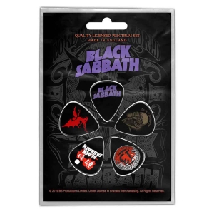 Black Sabbath - Purple Logo Retail Packed Plectrum Pack in the group MERCHANDISE / Merch / Hårdrock at Bengans Skivbutik AB (3790683)