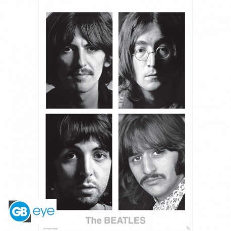 The Beatles - White Album Faces Poster 91,5x61 in the group MERCHANDISE / Poster / Pop-Rock at Bengans Skivbutik AB (3790802)