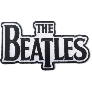 The Beatles - Black Drop T Logo Die-Cut Standard Patch in the group MERCHANDISE / Merch / Pop-Rock at Bengans Skivbutik AB (3791175)