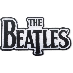 The Beatles - Black Drop T Logo Die-Cut Standard Patch in the group MERCHANDISE / Patch / Pop-Rock at Bengans Skivbutik AB (3791175)