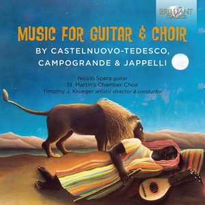 Campogrande Nicola Castelnuovo-Te - Music For Guitar & Choir in the group Externt_Lager /  at Bengans Skivbutik AB (3799110)
