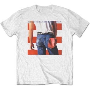 Bruce Springsteen -  Born In The Usa Uni Wht  1  (XL) in the group MERCHANDISE / T-shirt / Pop-Rock at Bengans Skivbutik AB (3804717)