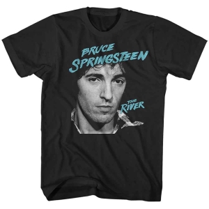 Bruce Springsteen - River 2016 Uni Bl T-Shirt in the group MERCHANDISE / T-shirt / Pop-Rock at Bengans Skivbutik AB (3804725)