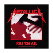 Metallica - Standard patch: Kill 'em all in the group OTHER / MK Test 7 at Bengans Skivbutik AB (3804870)