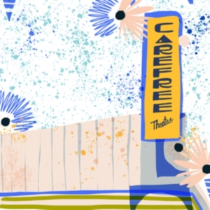 Surfer Blood - Carefree Theatre (Ltd Blue Vinyl) in the group VINYL / Pop-Rock at Bengans Skivbutik AB (3806453)