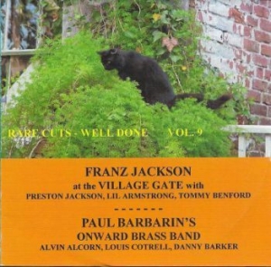 Jackson Franz & Paul Barbarin's Onw - Rare Cuts - Well Done Vol 9 in the group CD / Jazz/Blues at Bengans Skivbutik AB (3807912)