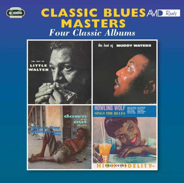 Various Artists - Classic Blues Masters - Four Classi in the group CD / Bestsellers at Bengans Skivbutik AB (3807923)