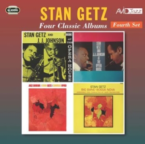 Getz Stan - Four Classic Albums in the group CD / Jazz/Blues at Bengans Skivbutik AB (3807924)