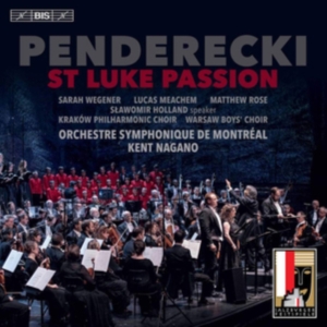 Penderecki Krzysztof - St. Luke Passion in the group MUSIK / SACD / Klassiskt at Bengans Skivbutik AB (3808051)