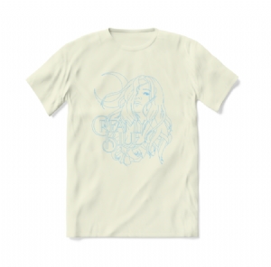 Sarah Klang - T-Shirt Creamy Blue Unisex -   in the group OTHER / BW-T-shirts at Bengans Skivbutik AB (3809200)