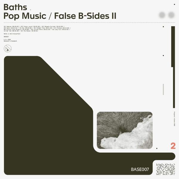Baths - Pop Music/False B-Sides Ii (Cream V in the group VINYL / Pop at Bengans Skivbutik AB (3811479)