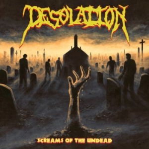 Desolation - Screams Of The Undead (Vinyl) in the group VINYL / Hårdrock,Svensk Musik at Bengans Skivbutik AB (3812146)