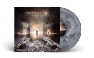 Course Of Fate - Mindweaver (Silver/White/Black Marb in the group VINYL / Hårdrock,Norsk Musik at Bengans Skivbutik AB (3812147)