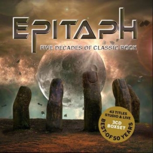 Epitaph - Five Decades Of Classic Rock in the group CD / Upcoming releases / Hardrock/ Heavy metal at Bengans Skivbutik AB (3812845)