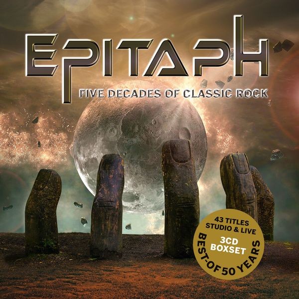 Epitaph - Five Decades Of Classic Rock in the group CD / Hårdrock/ Heavy metal at Bengans Skivbutik AB (3812845)
