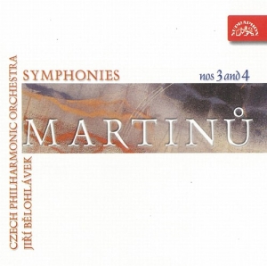 Martinu Bohuslav - Symphonies Nos 3 & 4 in the group Externt_Lager /  at Bengans Skivbutik AB (3812895)