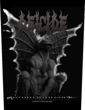 Deicide - Back Patch  Gargoyle in the group OTHER / Merchandise at Bengans Skivbutik AB (3814240)