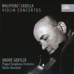 Malipiero Gian Francesco Casella - Violin Concertos in the group Externt_Lager / at Bengans Skivbutik AB (3814619)
