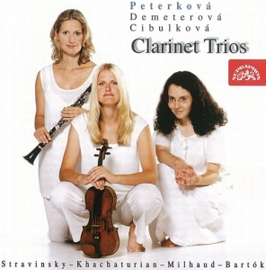 Bartók Béla Khachaturian Aram M - Clarinet Trios in the group Externt_Lager /  at Bengans Skivbutik AB (3815185)