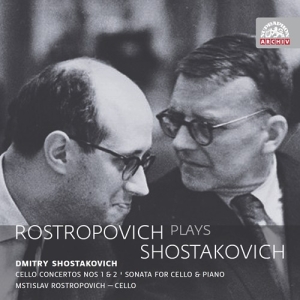 Shostakovich Dmitry - Rostropovich Plays Shostakovich in the group Externt_Lager /  at Bengans Skivbutik AB (3816053)