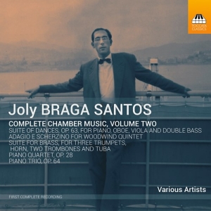 Braga Santos Joly - Complete Chamber Music, Vol. 2 in the group Externt_Lager /  at Bengans Skivbutik AB (3819187)
