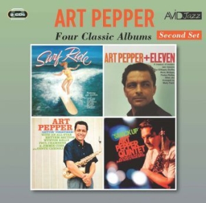 Art Pepper - Four Classic Albums in the group CD / New releases / Jazz/Blues at Bengans Skivbutik AB (3820414)