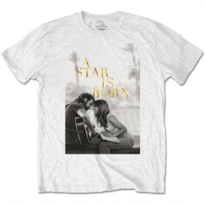 A Star Is Born - Jack & Ally Movie Poster Uni Wht    in the group MERCH / T-Shirt /  at Bengans Skivbutik AB (3825760r)