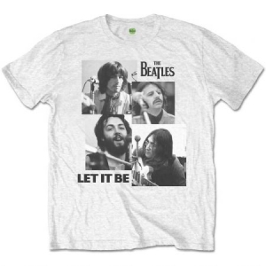 Beatles - T-shirt - Let it Be (Kids White) (9-10 år) in the group Minishops / Beatles at Bengans Skivbutik AB (3826246)