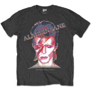 David Bowie - David Bowie Unisex Tee: Aladdin Sane in the group MERCH /  at Bengans Skivbutik AB (3826306r)