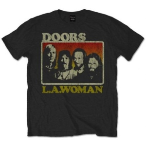The Doors - La Woman Uni Bl in the group MERCHANDISE / T-shirt / Pop-Rock at Bengans Skivbutik AB (3826819r)