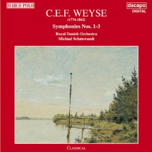 Weyse Christoph Ernst Friedri - Symfoni Nr 1 in the group CD / Klassiskt at Bengans Skivbutik AB (3827083)