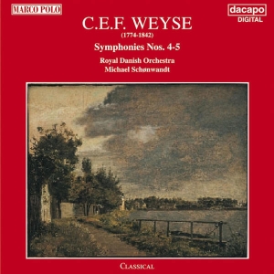 Weyse Christoph Ernst Friedri - Symfonier 4-5 in the group Externt_Lager /  at Bengans Skivbutik AB (3827084)