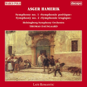 Hamerik Asger - Symphony 1 & 2 in the group Externt_Lager /  at Bengans Skivbutik AB (3827085)
