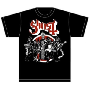 Ghost - T-shirt -  Road to Rome (Men Black) in the group MERCH /  at Bengans Skivbutik AB (3827400)