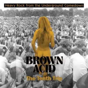 V/A - Brown Acid: The Tenth Trip - Brown Acid: The Tenth Trip (Lila Vi in the group VINYL / Hårdrock/ Heavy metal at Bengans Skivbutik AB (3829146)