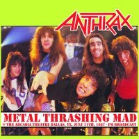 Anthrax - Metal Trashing Mad Live Dallas 1987 in the group VINYL / Hårdrock/ Heavy metal at Bengans Skivbutik AB (3832619)