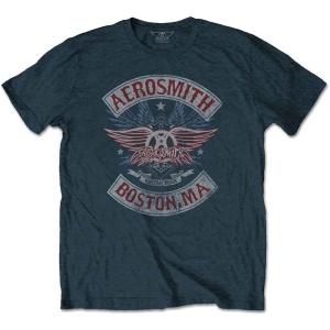 Aerosmith - Boston Pride Uni Denim    in the group OTHER / Merch T-shirts at Bengans Skivbutik AB (3833925r)