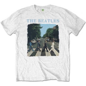 The beatles - The Beatles Unisex Tee: Abbey Road & Logo (Retail Pack) in the group MERCH /  at Bengans Skivbutik AB (3833930r)