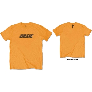 Billie Eilish - Racer Logo & Blohsh Uni Orange    in the group MERCH / T-Shirt /  at Bengans Skivbutik AB (3833972r)