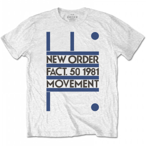 New Order -  New Order Unisex Tee: Movement (S) in the group OUR PICKS / Recommended T-shirts at Bengans Skivbutik AB (3834108)