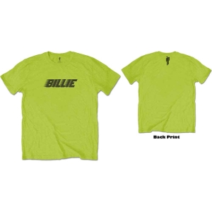Billie Eilish - Racer Logo & Blohsh Uni Lime Green    in the group MERCHANDISE / T-shirt / Pop-Rock at Bengans Skivbutik AB (3835671r)