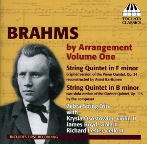 Brahms - Brahms By Arrangement Vol 1 in the group Externt_Lager /  at Bengans Skivbutik AB (3837541)