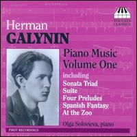 Galynin - Piano Music Vol 1 in the group Externt_Lager /  at Bengans Skivbutik AB (3837544)