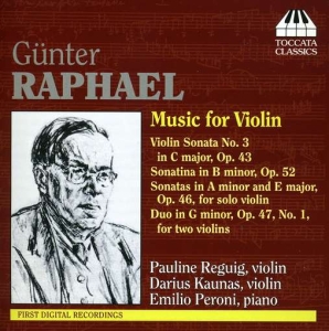 Raphael - Music For Violin in the group Externt_Lager /  at Bengans Skivbutik AB (3837594)
