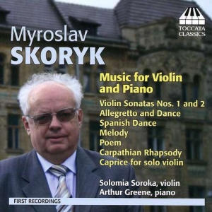 Skoryk - Music For Violin & Piano in the group Externt_Lager /  at Bengans Skivbutik AB (3837598)